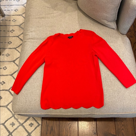 Halogen Sweaters - Halogen Scallop Sweater